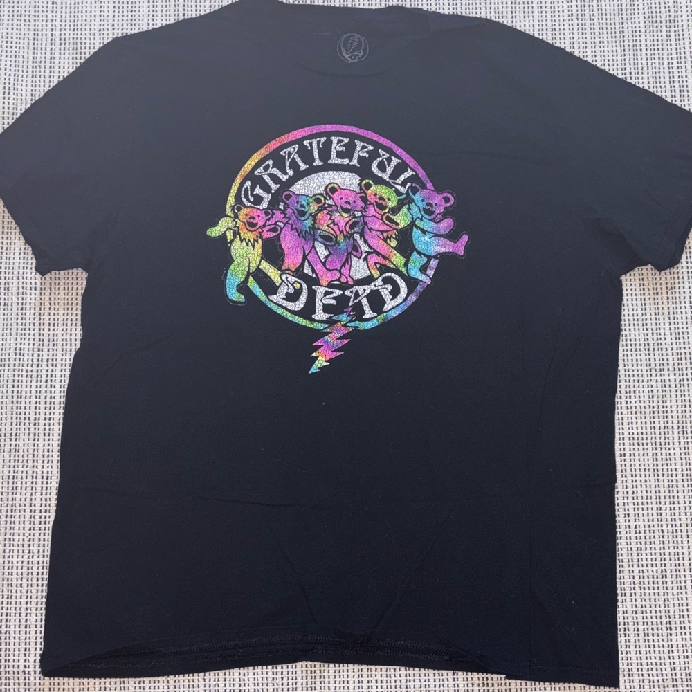 Grateful Dead Black Cotton Tee